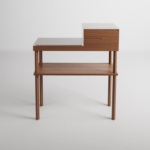 Classic Pillar Console | Console Table in Tables by OM Editions. Item made of oak wood