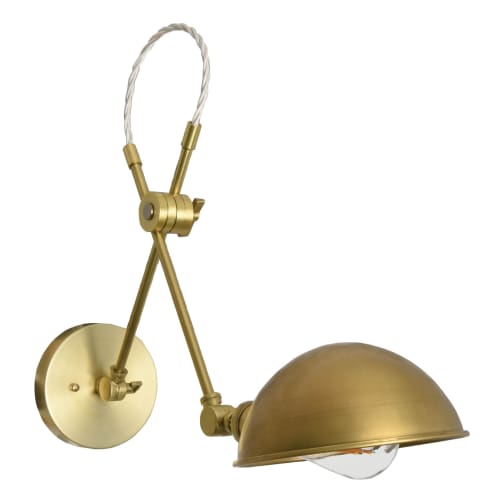 Walsh | Sconces by Illuminate Vintage. Item made of brass