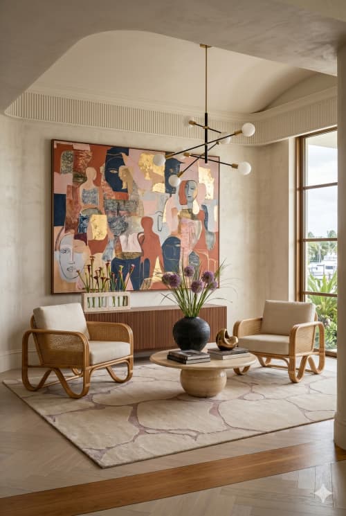 STUNNING HANDMADE LUXURY RUG, MEJOVE DESIGN |  10 X 14Ft | Area Rug in Rugs by KAYMANTA | Luxury Rug Makers