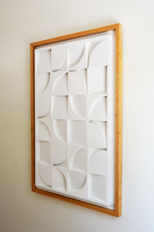No. 24 Plaster Wall Sculpture | Wall Hangings by Joseph Aurelius