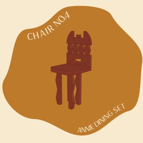 Chair No. 4 | Accent Chair in Chairs by studio apotroes