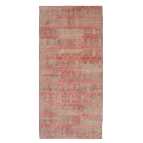 4.7 x 9.9 Ft. Vintage Handmade Muted Color Foyer Turkish | Area Rug in Rugs by Vintage Pillows Store. Item composed of wool