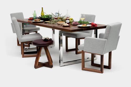 GAX 36 Dining Table | Tables by ARTLESS. Item composed of wood and metal