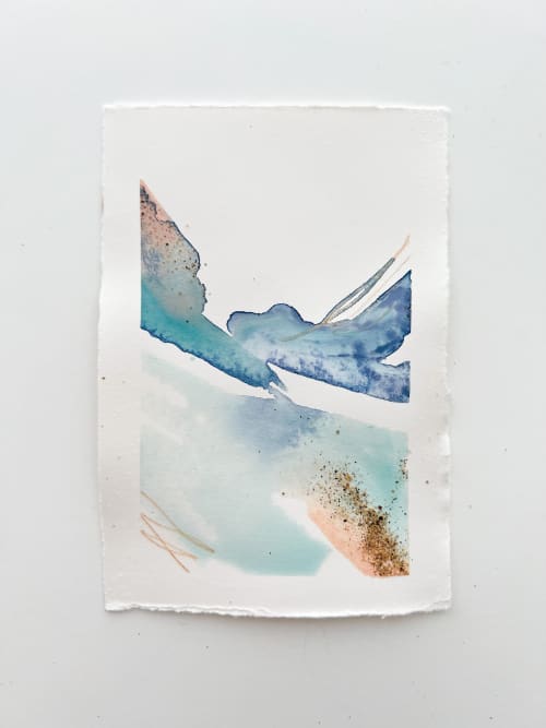 This is All I Need | Mixed Media in Paintings by TERRA ETHOS. Item composed of paper compatible with boho and contemporary style