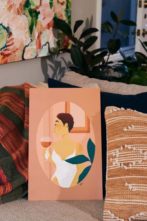 Into the Side | Prints in Paintings by $NP Designs