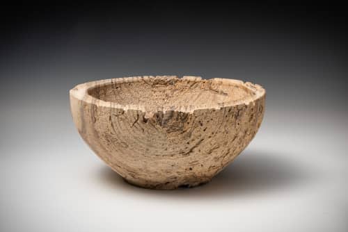 Spalted Maple -Relic Series | Bowl in Dinnerware by Louis Wallach Designs. Item made of maple wood