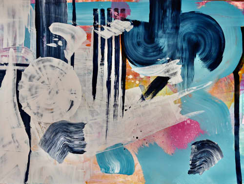 Go Ahead And Deep Dive | Prints by Neon Dunes by Lily Keller. Item composed of paper