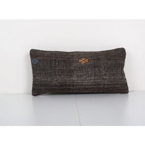 Goat Hair Turkish Kilim Pillow, Boho Couch Pillow, Kilim Cus | Cushion in Pillows by Vintage Pillows Store