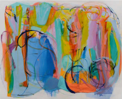 Trilogía Sagrada | Oil And Acrylic Painting in Paintings by Gabriela Tolomei