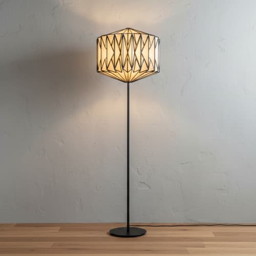 Accordion Lamp | Floor Lamp in Lamps by Lühm N Cove