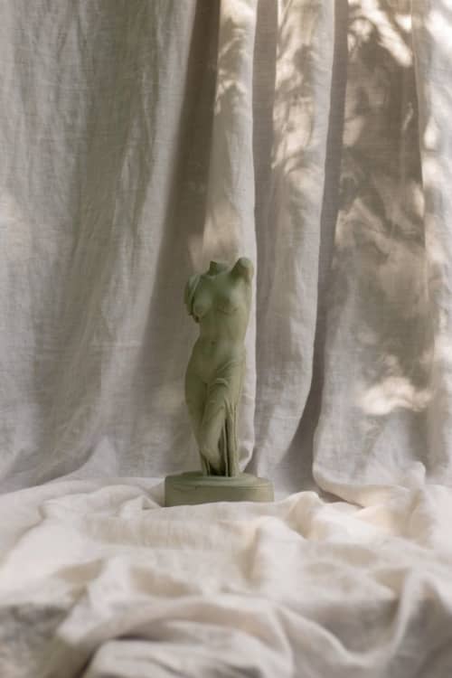 Female Torso Sculpture- Sage | Sculptures by dellsculpture