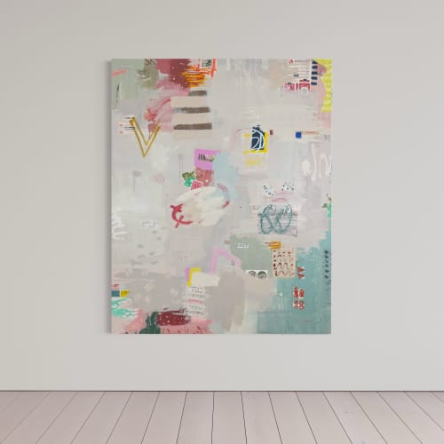 The Gambler | Oil And Acrylic Painting in Paintings by Sarah Finucane