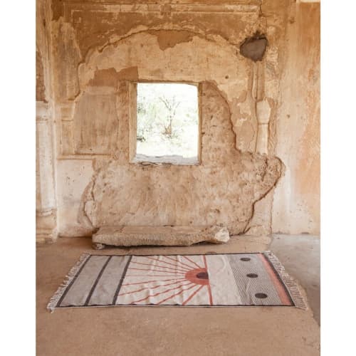 Edo Sun Rug | Area Rug in Rugs by CQC LA. Item made of cotton