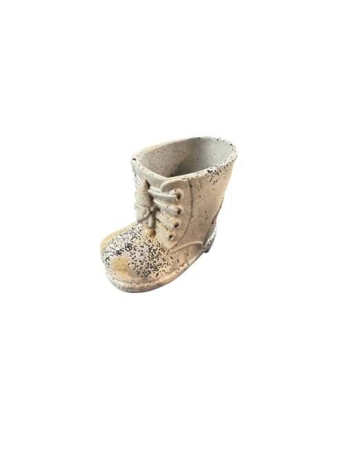Lunar Boot Planter | Vases & Vessels by RAW & UNIQ