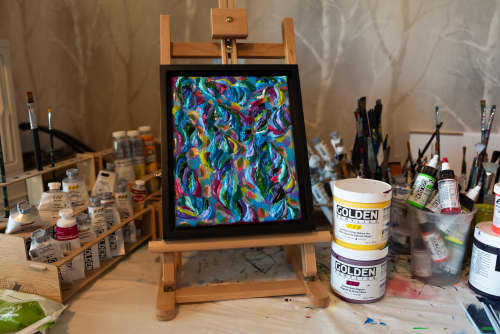 Spring Growth | Oil And Acrylic Painting in Paintings by Brianne Valentino