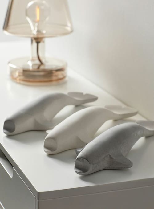 Loui paper weight - presse papier | Ornament in Decorative Objects by Nadine Hajjar Studio. Item made of ceramic works with minimalism & contemporary style