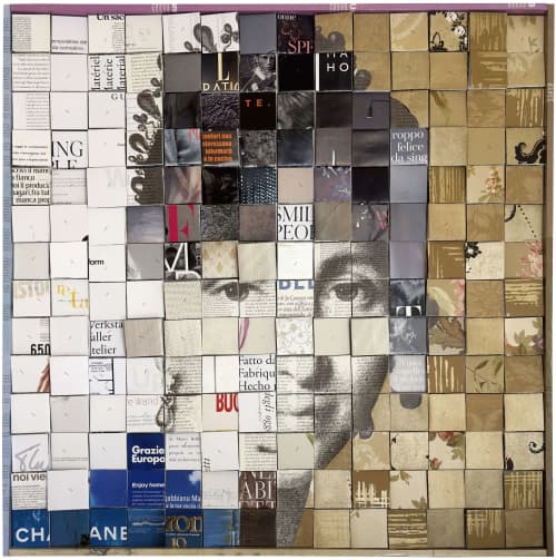 AFTERimage #3 — Concertina | Collage in Paintings by Paola Bazz