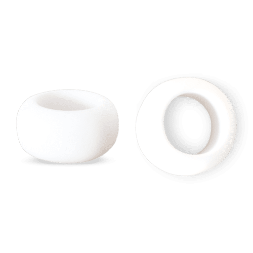 Sculpt Circle Napkin Ring | Tableware by Tina Frey. Item made of synthetic