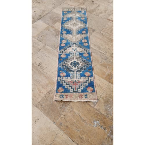 Turkish Anatolian Oushak Runner 1'9'' X 6'9'' | Area Rug in Rugs by Vintage Pillows Store
