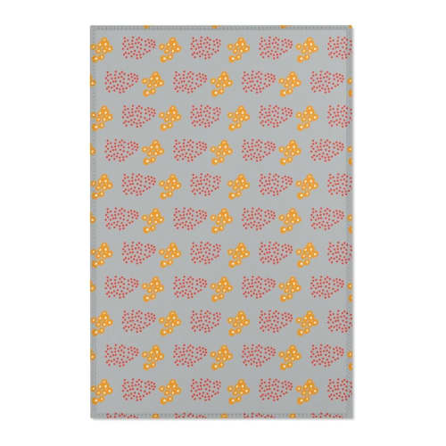Orchid no.6 Area Rug | Rugs by Odd Duck Press. Item composed of wool and fiber