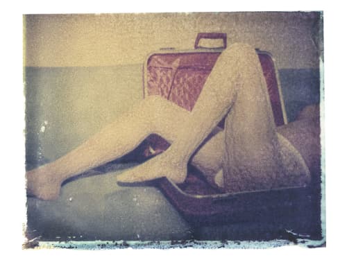 The Orange Suitcase + You | Photography by She Hit Pause. Item composed of paper