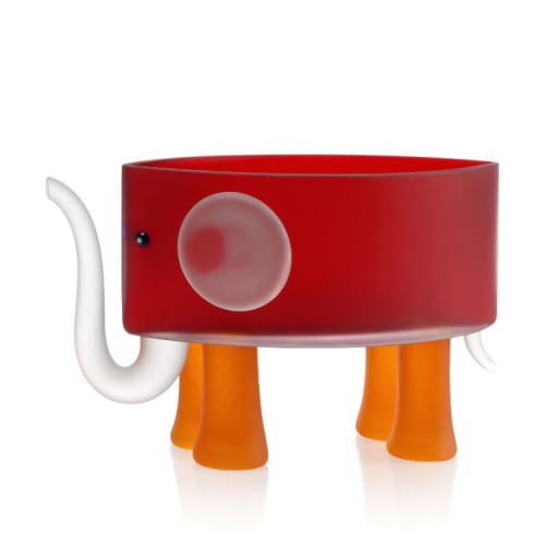 BEN (Elephant) | Ornament in Decorative Objects by Oggetti Designs. Item made of glass