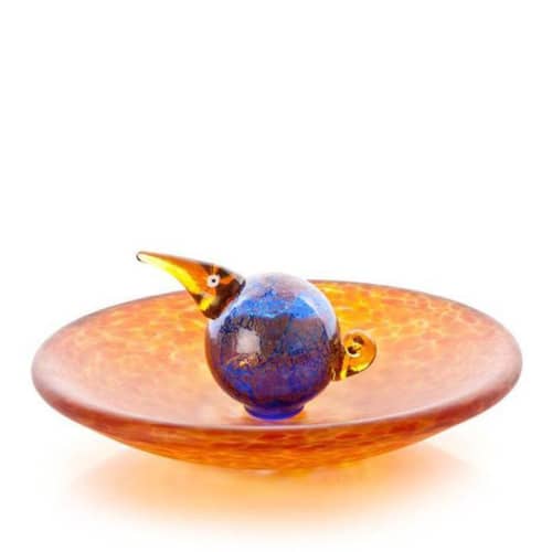 BIRD BATH | Ornament in Decorative Objects by Oggetti Designs. Item made of glass
