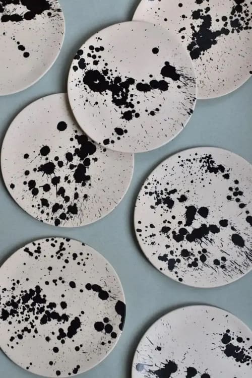 Rock Ceramic Dinner Plate | Dinnerware by OWO Ceramics. Item made of ceramic