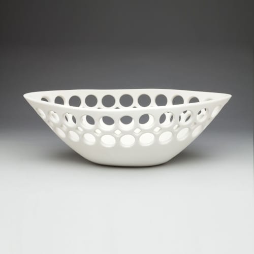 Demi Pointed Oblong Bowl | Decorative Objects by Lynne Meade