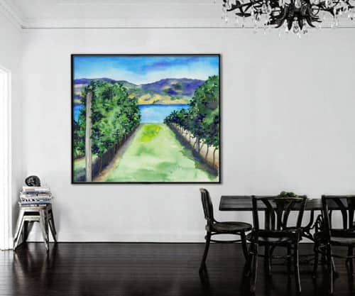 Between the Vines | Prints by Brazen Edwards Artist. Item composed of canvas and paper