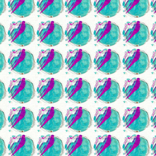 Lesson No. 9, Teal | Fabric in Linens & Bedding by Philomela Textiles & Wallpaper. Item made of cotton