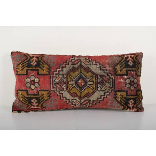 Turkish Carpet Rug Pillow | Sham in Linens & Bedding by Vintage Pillows Store. Item made of cotton & fiber