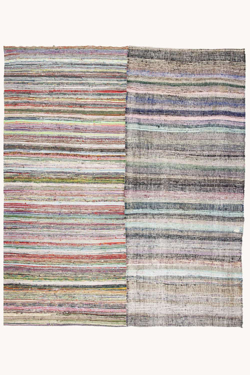 District Loom District Loom Vintage Turkish Rag Area Rug No. | Rugs by District Loom