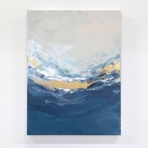 Vast Escape No. 2 - Original | Oil And Acrylic Painting in Paintings by Julia Contacessi Fine Art