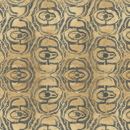 Yakuta, Natural | Fabric in Linens & Bedding by Philomela Textiles & Wallpaper. Item composed of canvas