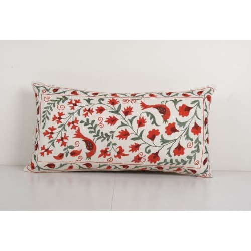 Tashkent Suzani Animal Bedding Pillow Case Made from a 19th | Cushion in Pillows by Vintage Pillows Store
