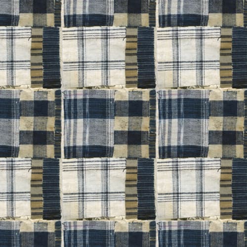 Shiro, Mercury | Fabric in Linens & Bedding by Philomela Textiles & Wallpaper. Item composed of canvas