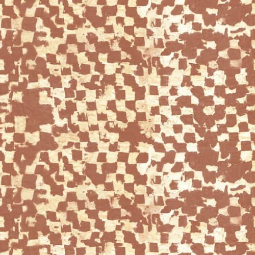 Tjap, Cumin | Fabric in Linens & Bedding by Philomela Textiles & Wallpaper. Item made of linen