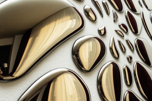 55 Drops Wall Composition | Decorative Objects by PlusObject