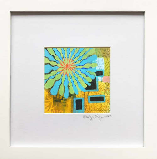 Topo | Mixed Media in Paintings by Kathy Ferguson Art
