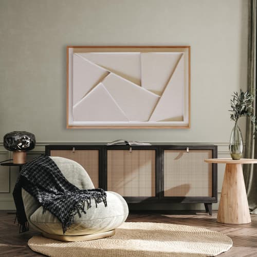 No. 26 Plaster Wall Relief | Wall Sculpture in Wall Hangings by Joseph Aurelius