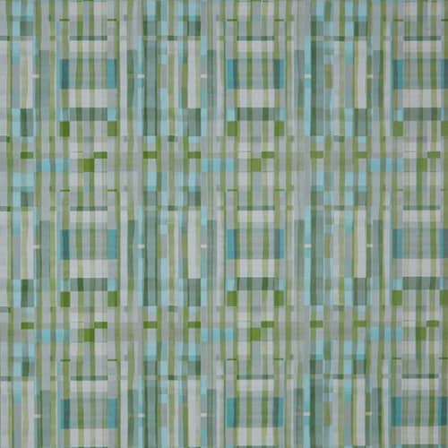 Good Girl Gone Plaid Celadon Wallpaper | Wall Treatments by Stevie Howell