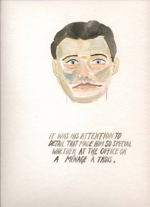 Caring goes a long way. | Watercolor Painting in Paintings by Eric Farache Artist