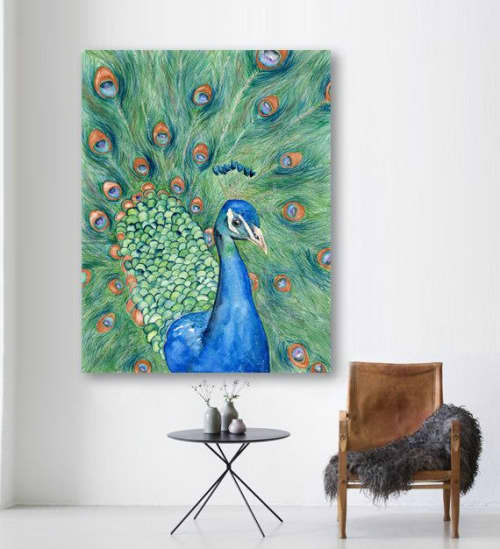 Splendor | Watercolor Painting in Paintings by Brazen Edwards Artist. Item made of paper