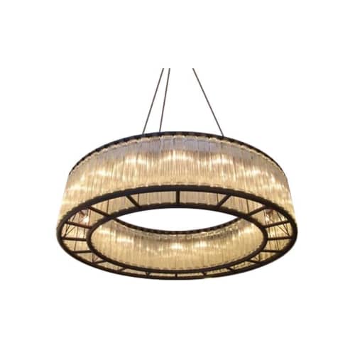 Alan Mizrahi AM3001 Estadio Ring | Chandeliers by Alan Mizrahi Lighting Design