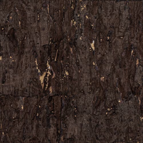 *Lisbon Chocolate Over Gold Leaf | Wallpaper in Wall Treatments by Brenda Houston. Item made of fabric & paper