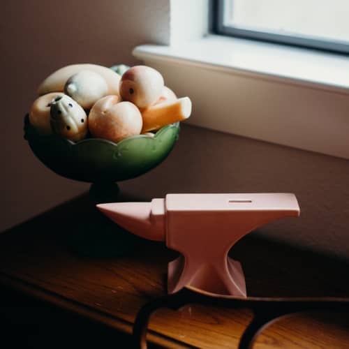 Anvil Coin Banks | Ornament in Decorative Objects by Pretti.Cool. Item composed of ceramic