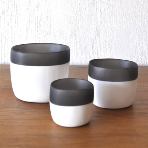 Cuadrado Band Petite Vessel | Vase in Vases & Vessels by Tina Frey. Item composed of synthetic
