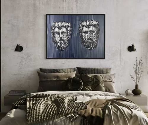 Perifronisi | Jupiter Deceived | Mixed Media in Paintings by John Velo Studio