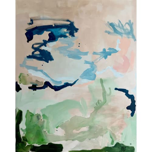 Meadow | Mixed Media in Paintings by Nicole Simms